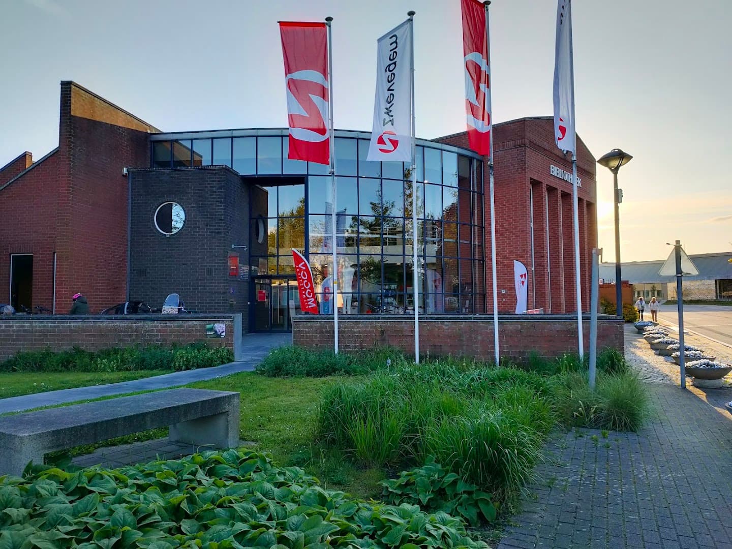 Bibliotheek Zwevegem backdrop