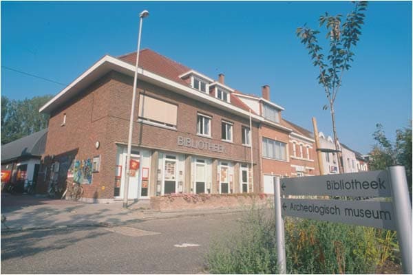 Bibliotheek backdrop