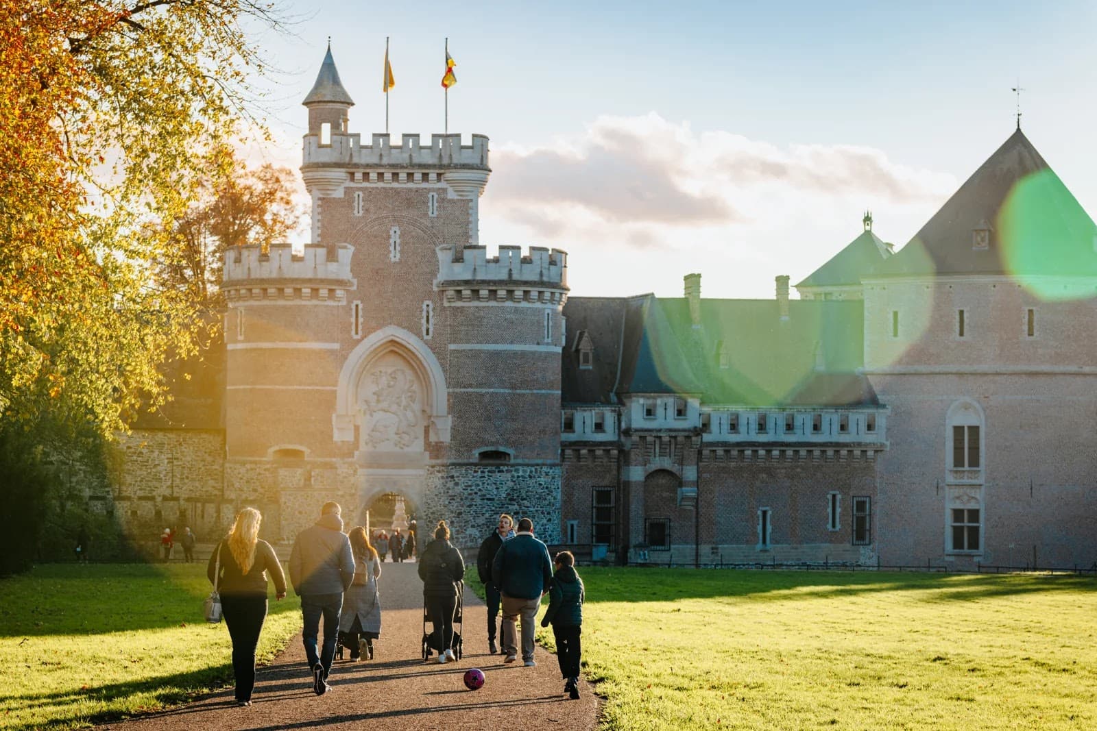 Château de Gaasbeek backdrop