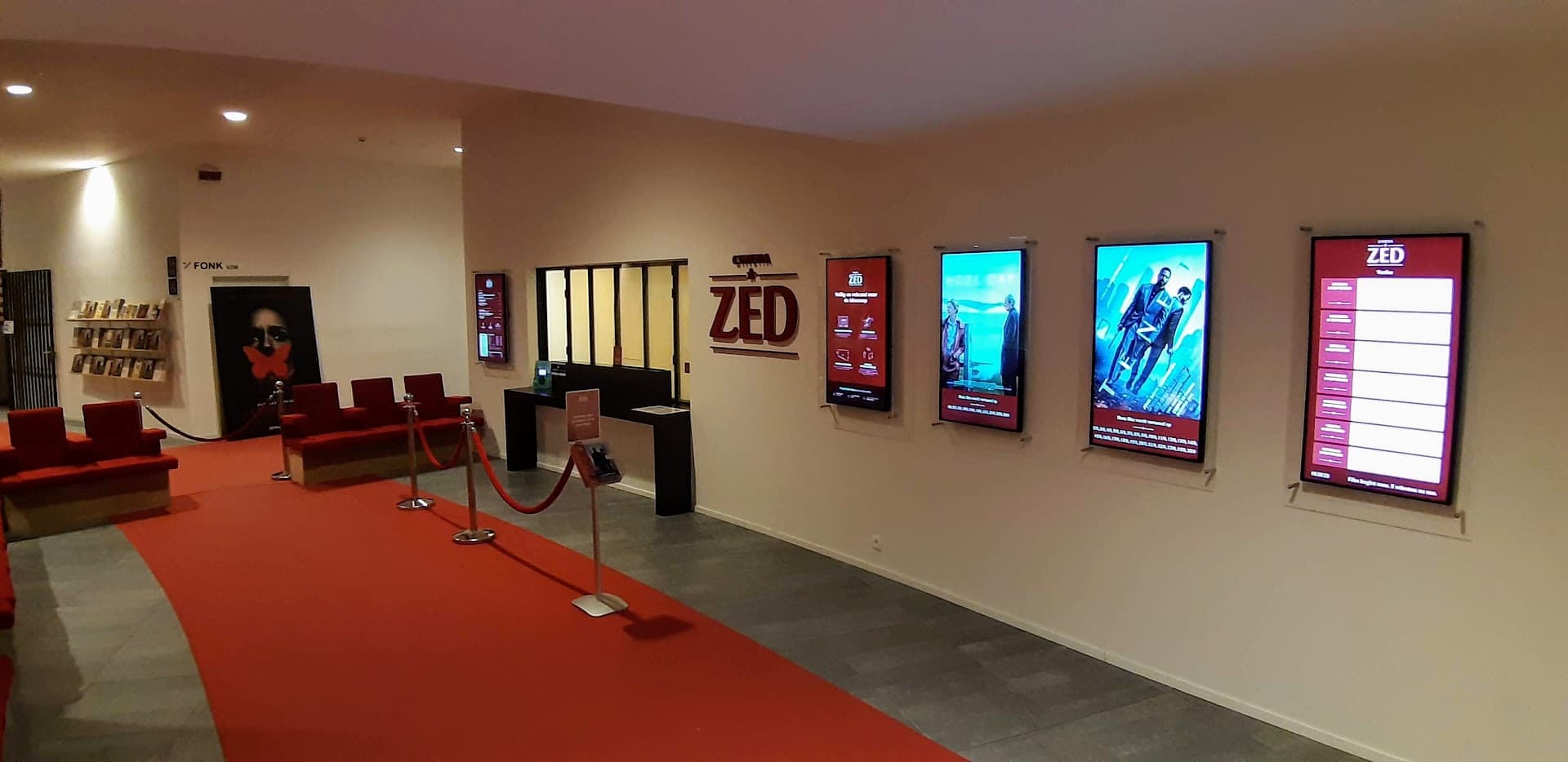 Cinema ZED - Vesalius backdrop