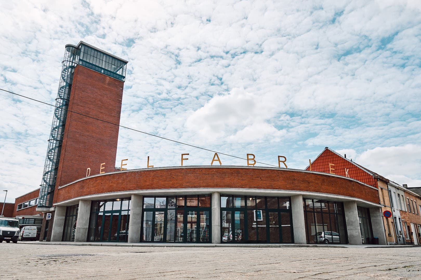 Deelfabriek Courtrai backdrop