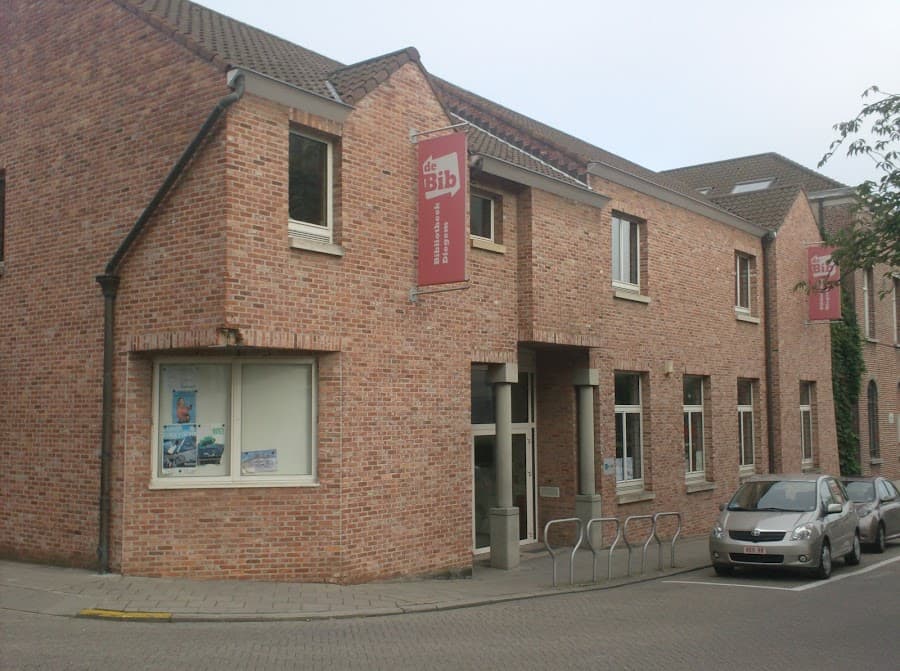 Library Diegem backdrop