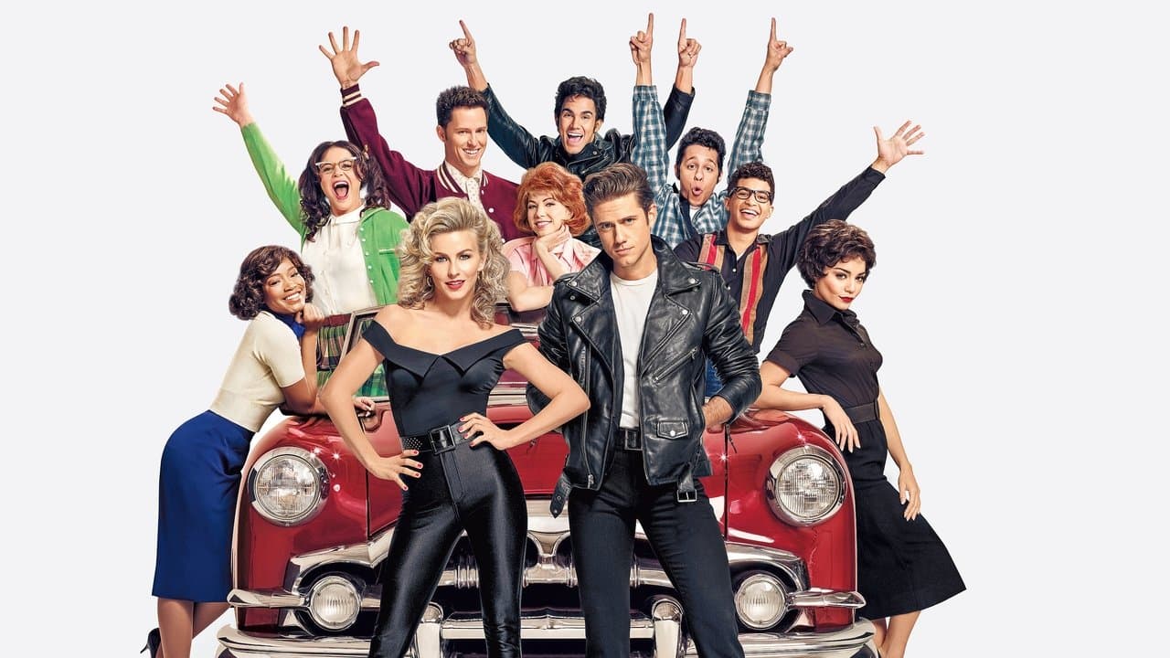 Grease Live! backdrop