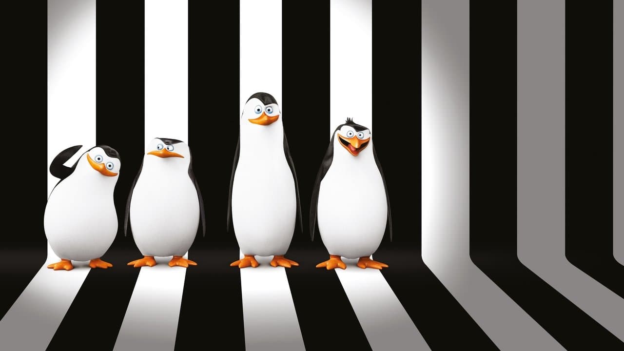 De Pinguins van Madagascar backdrop
