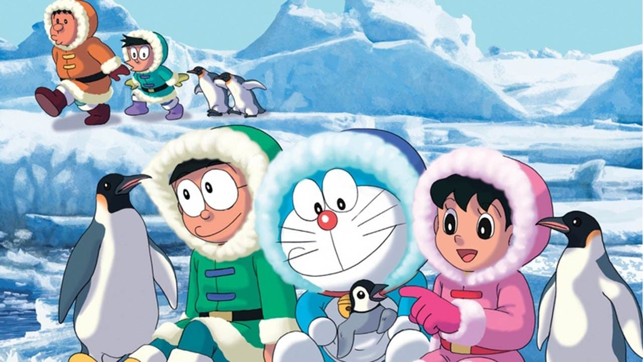 Eiga Doraemon: Nobita no Nankyoku Kachikochi Daibouken backdrop