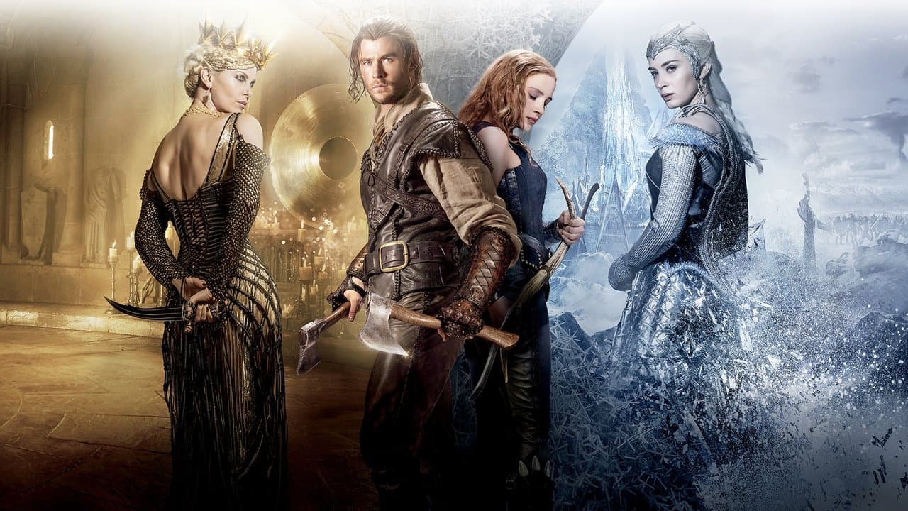 Le Chasseur et la Reine des glaces backdrop