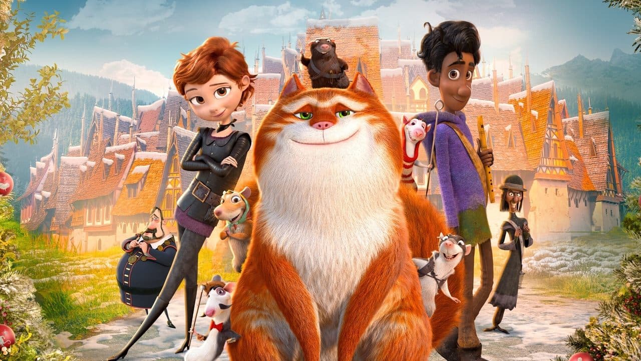 Maurice le chat fabuleux backdrop