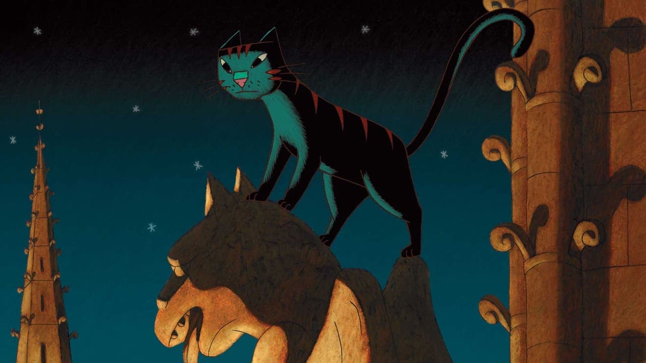 Une vie de chat backdrop