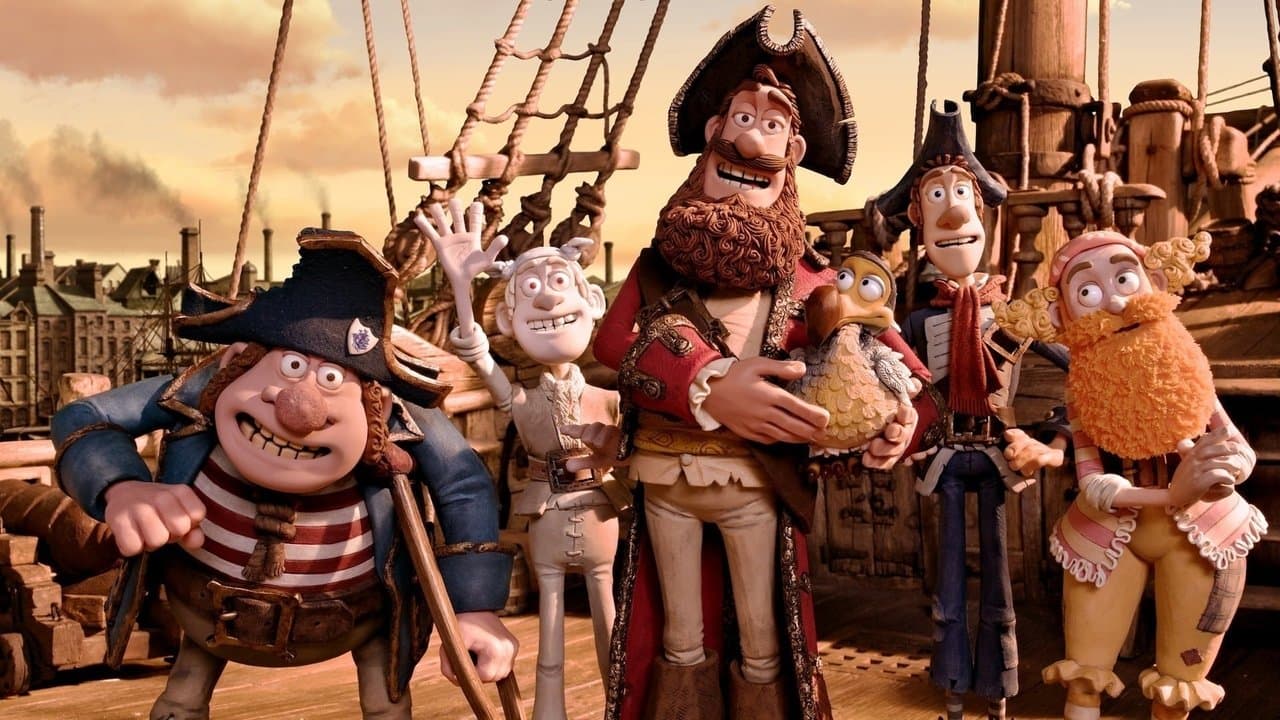 Les Pirates ! Bons à rien, mauvais en tout backdrop