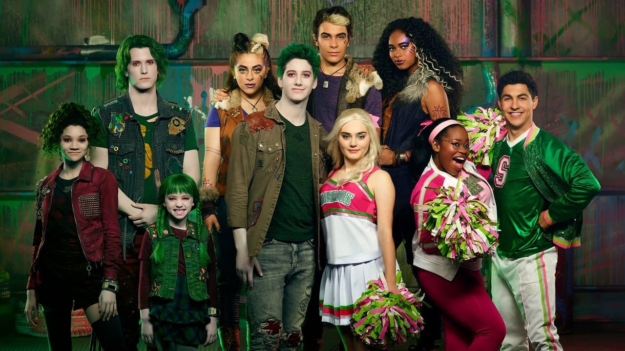 Z-O-M-B-I-E-S 2 backdrop