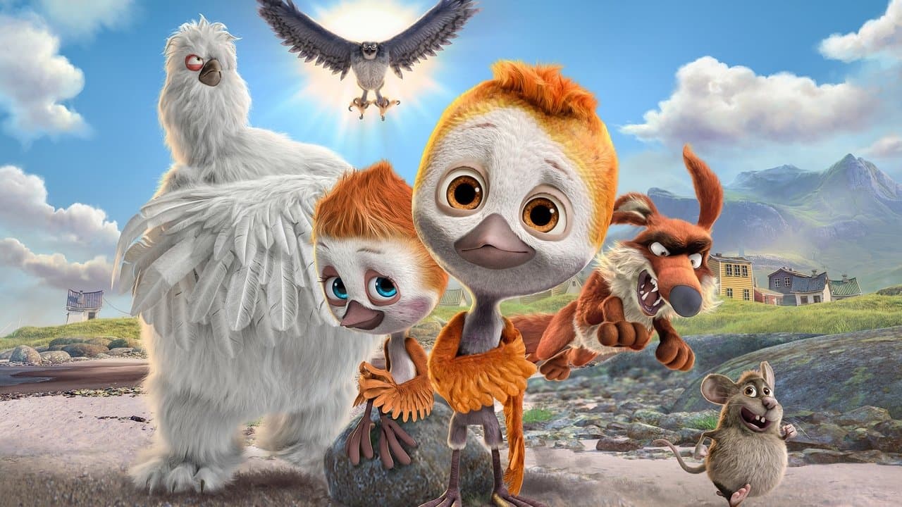 Pluisje - Durf te Vliegen backdrop