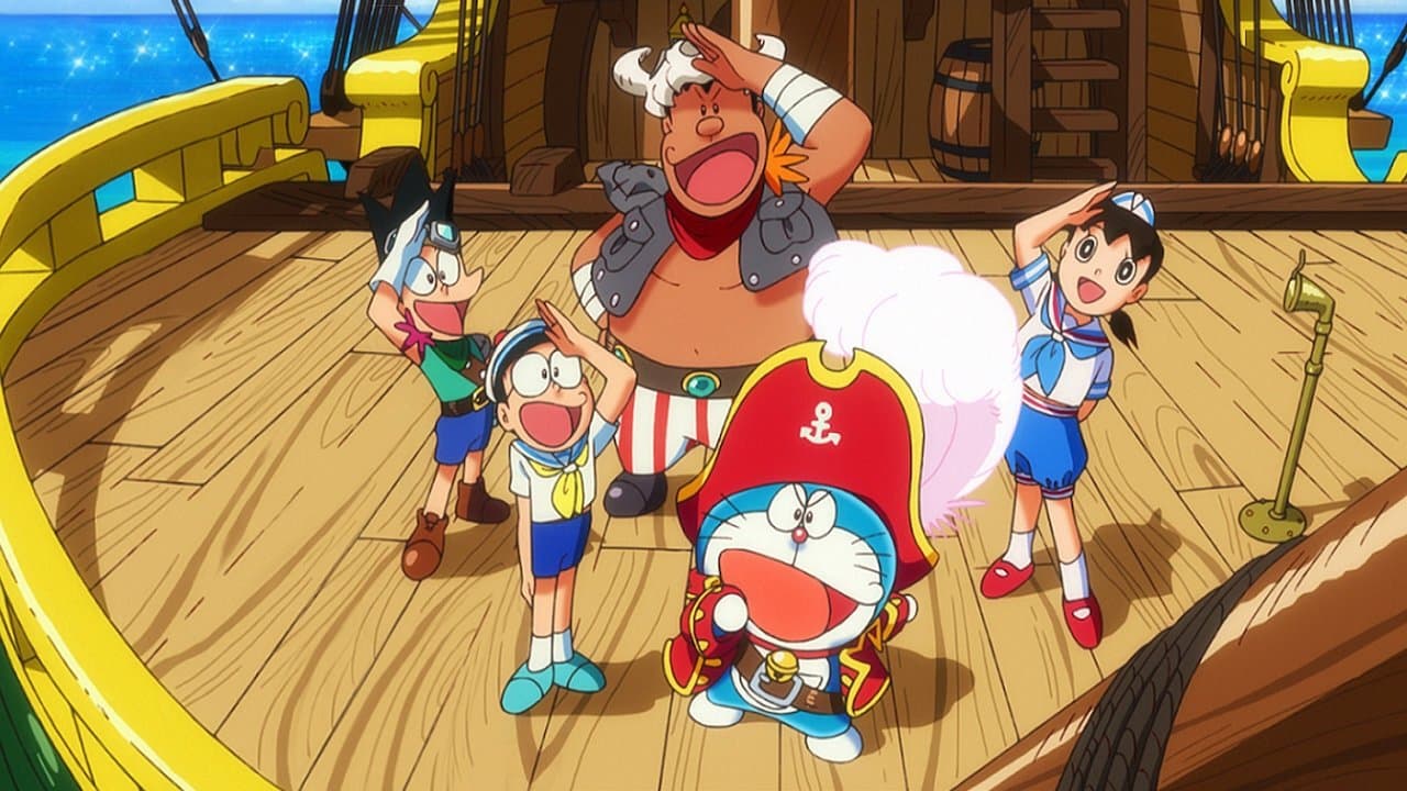 Doraemon : L'Île au trésor de Nobita backdrop