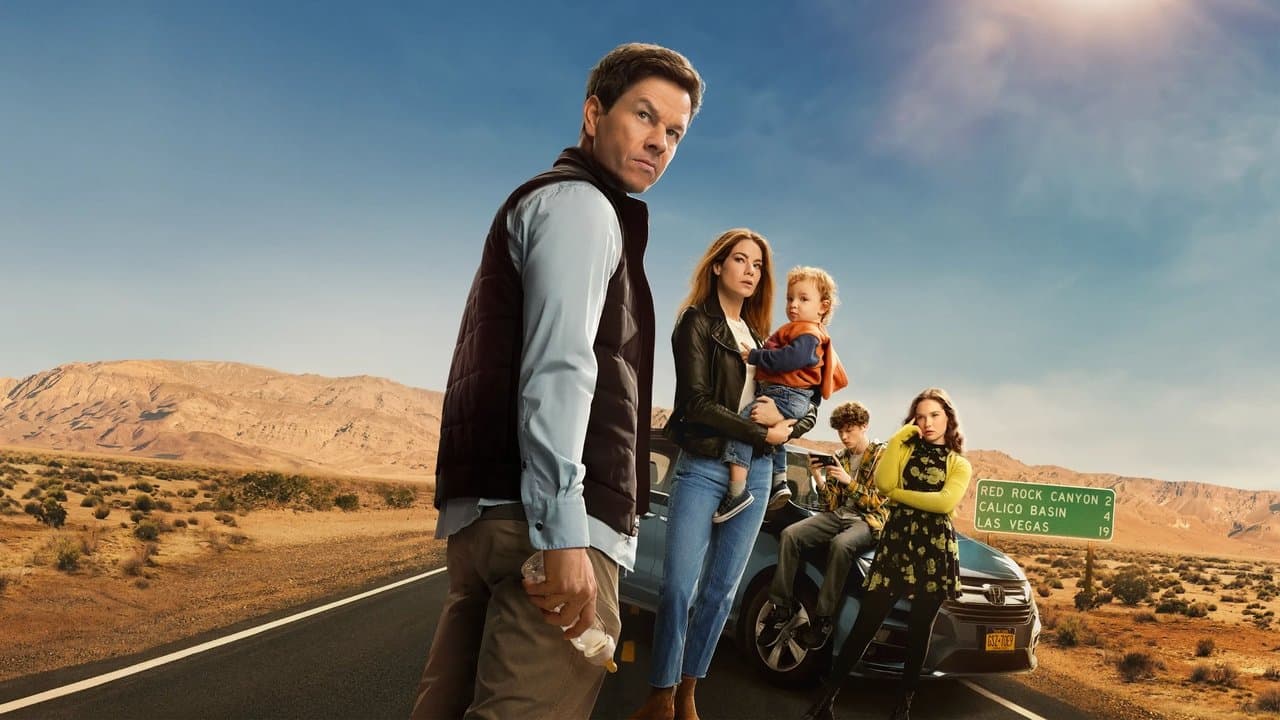 The Family Plan backdrop