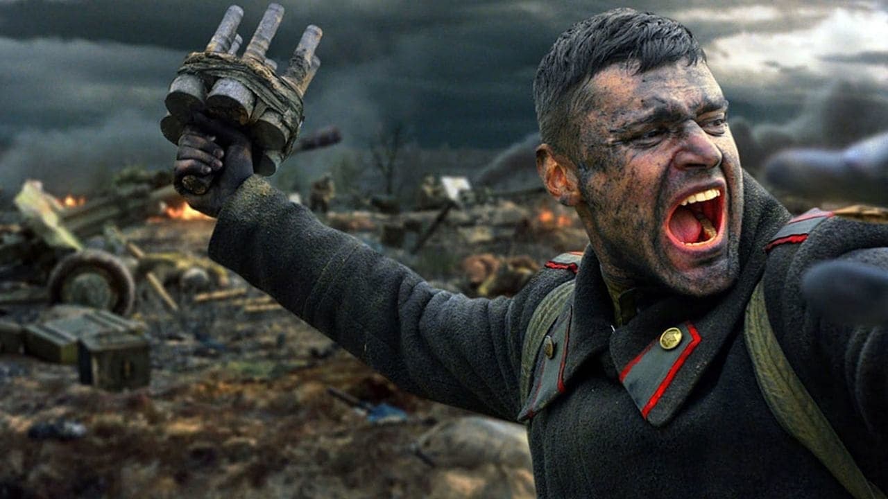 Dvadtsat Vosem Panfilovtsev backdrop