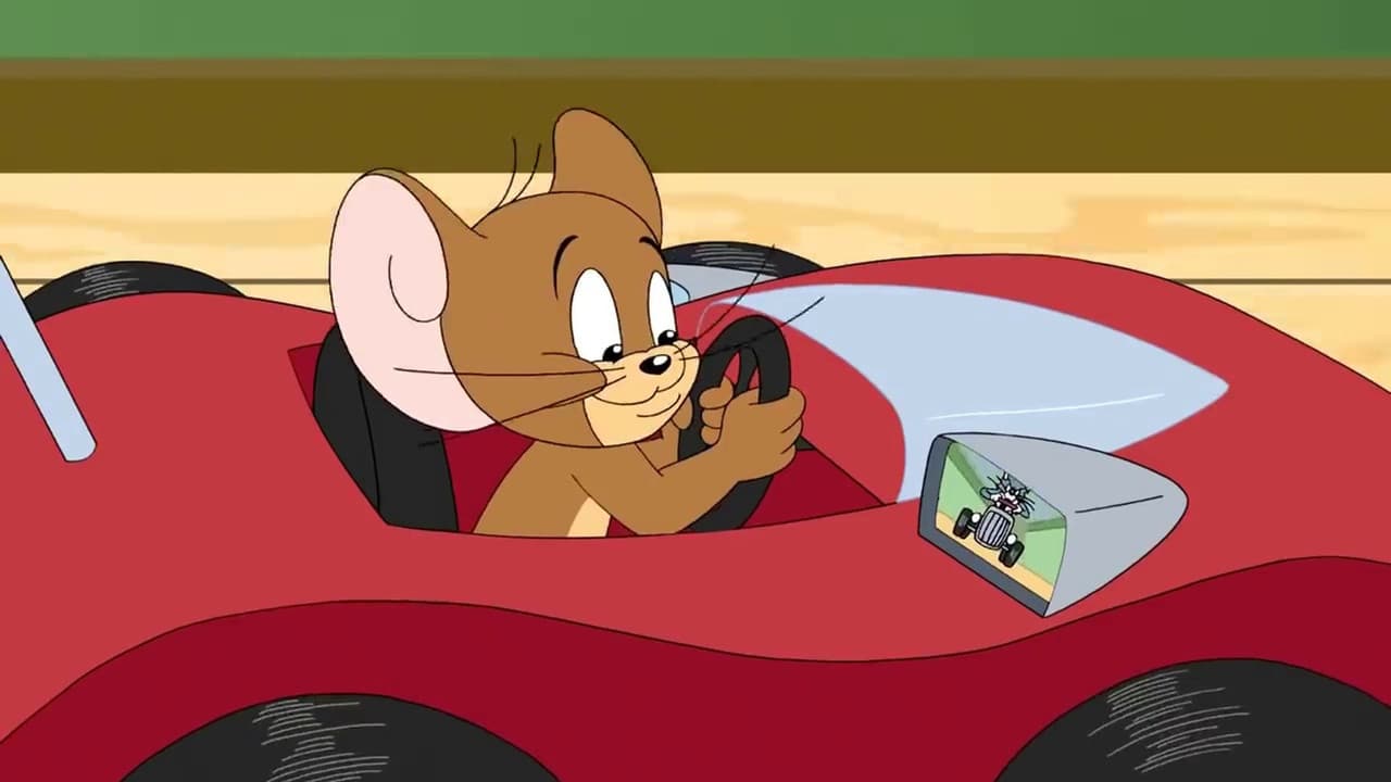 Tom en Jerry - Een Bonte Race backdrop