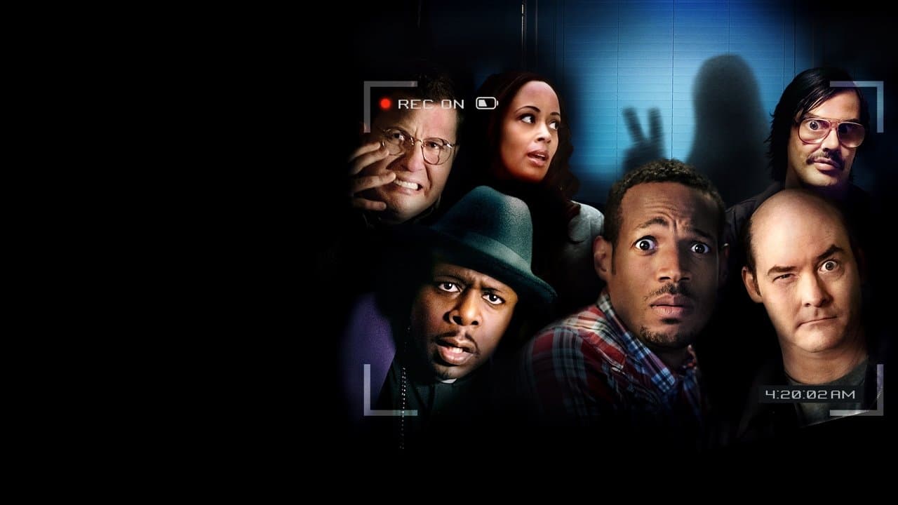 A Haunted House backdrop