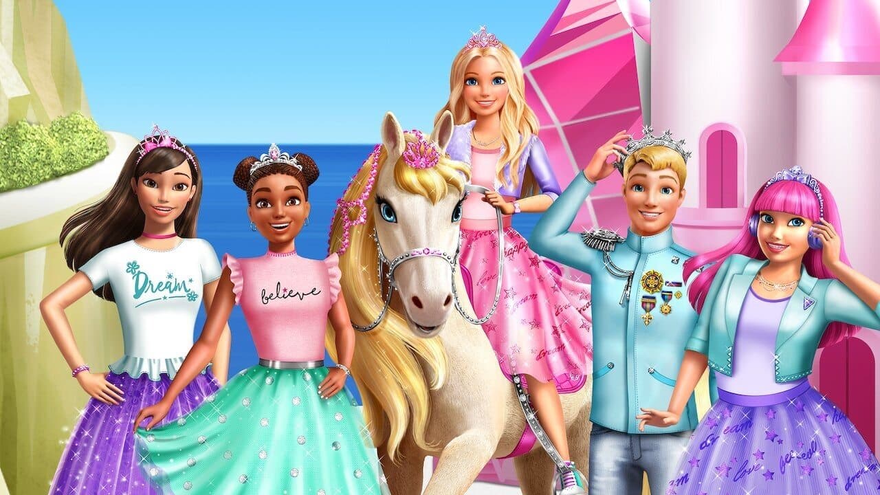 Barbie : L’aventure de princesse backdrop