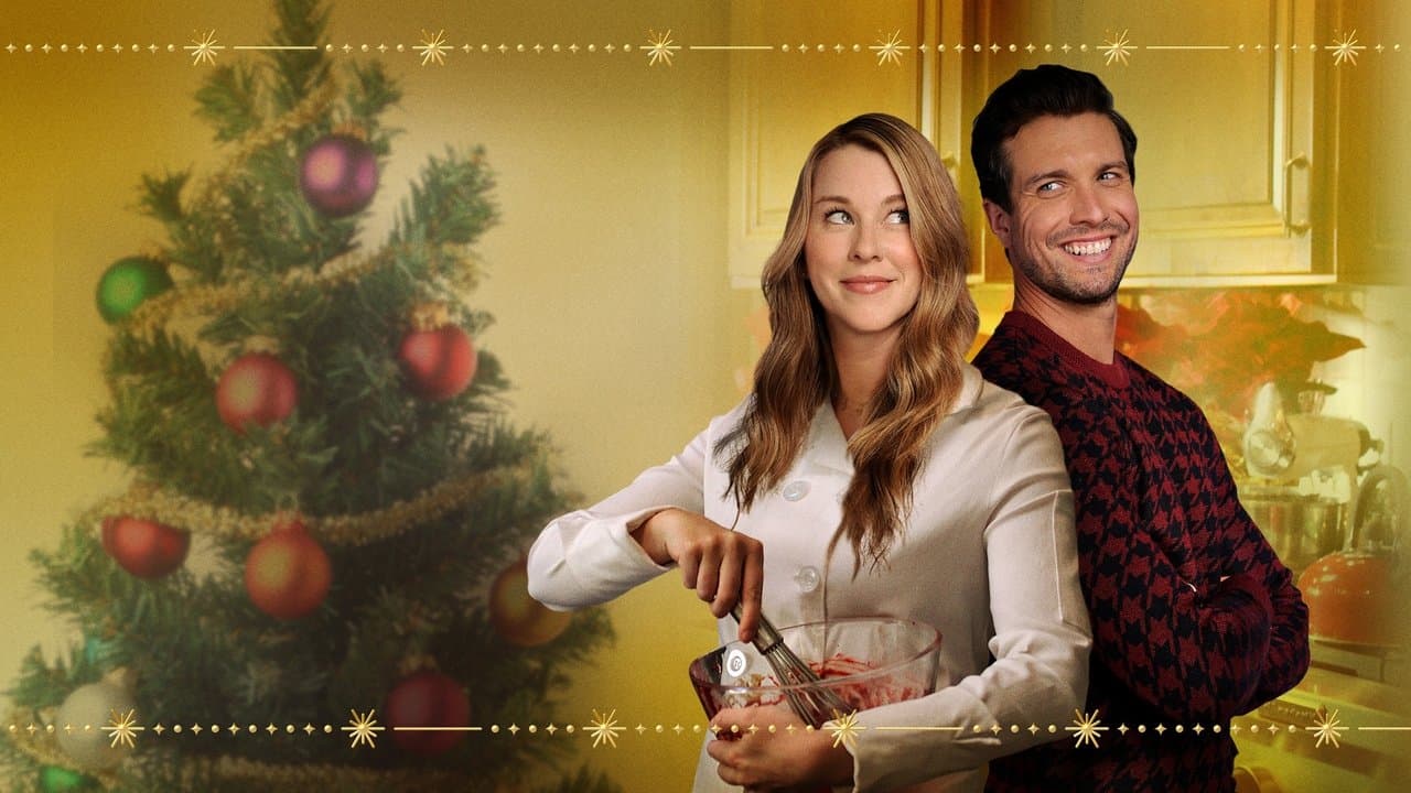 Noël à la carte backdrop