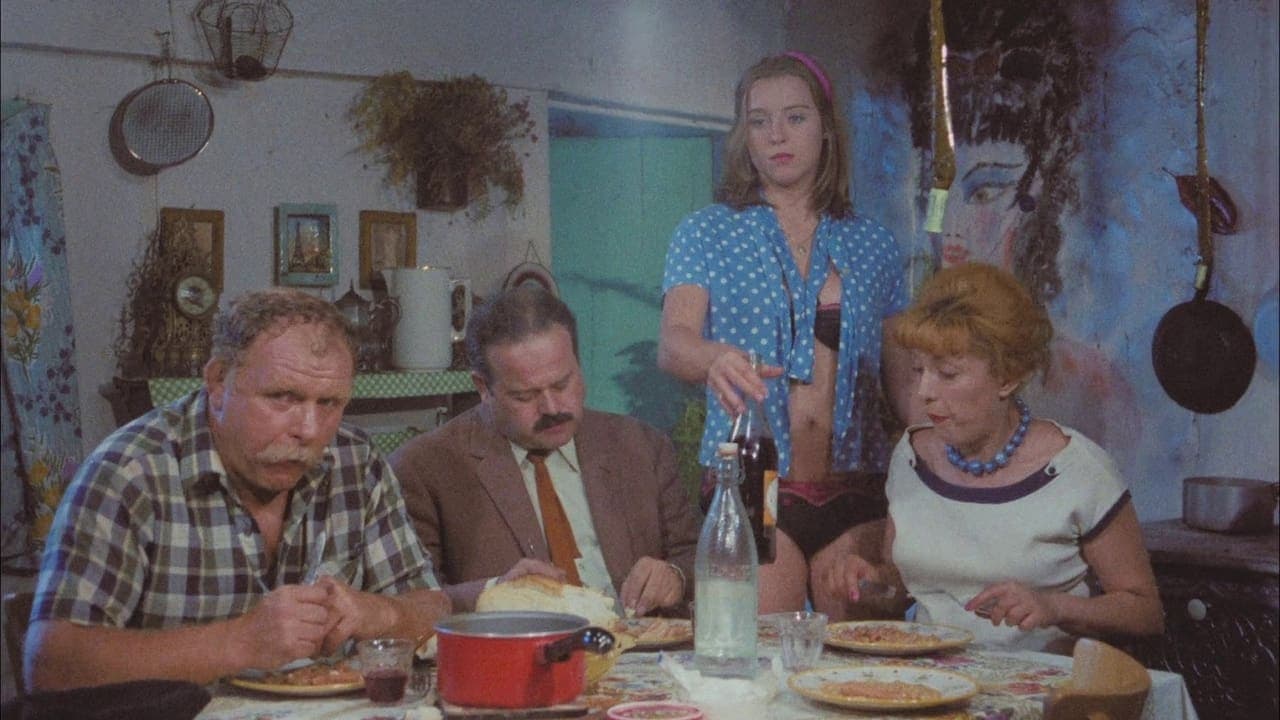 Une vraie jeune fille backdrop