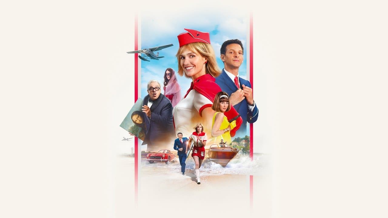 Natacha (Bijna) Stewardess backdrop