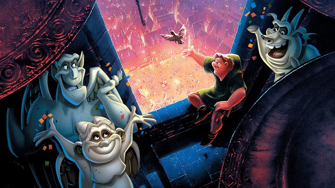 De Klokkenluider van de Notre Dame backdrop