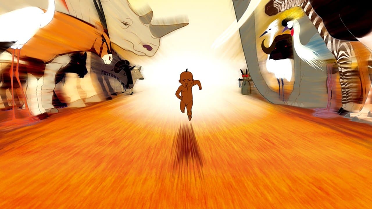 Kirikou en de Wilde Dieren backdrop