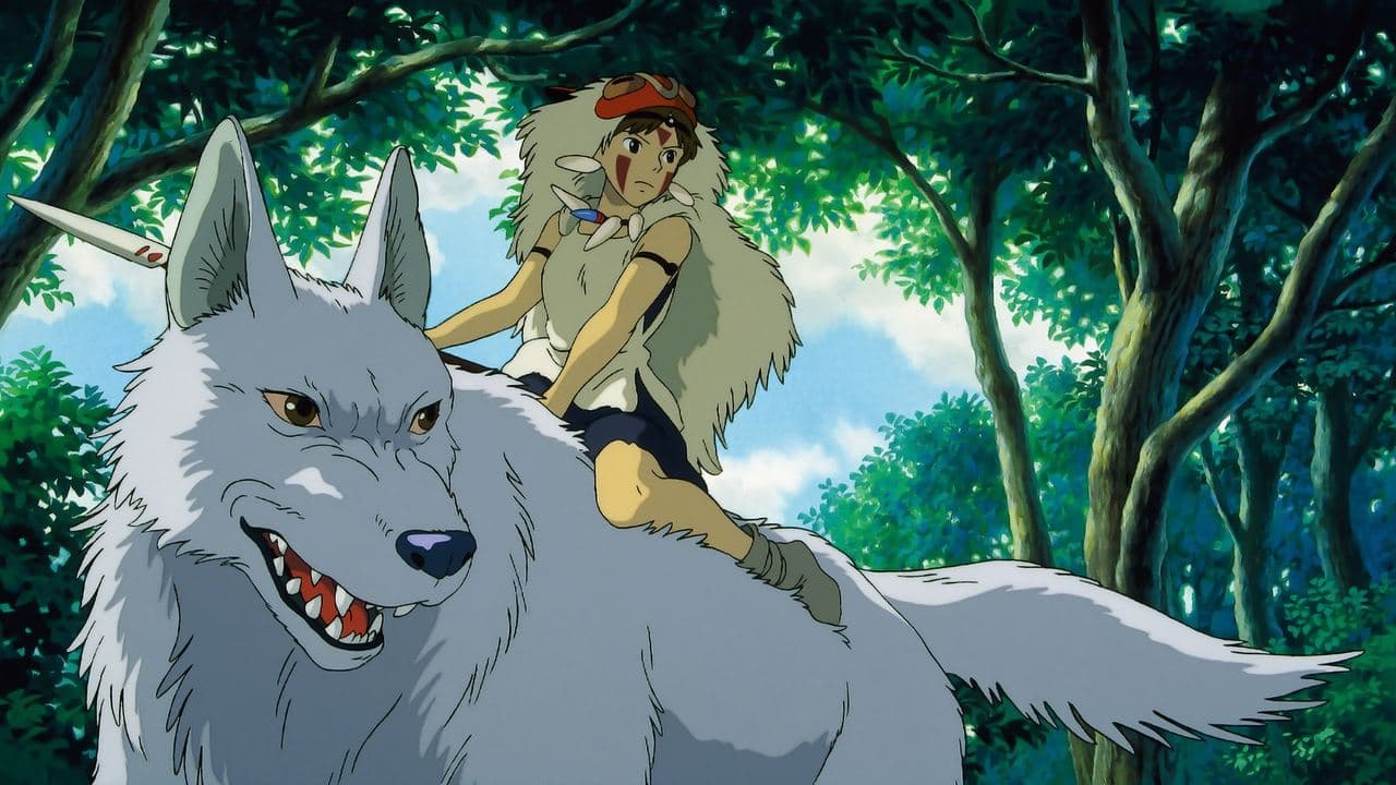 Prinses Mononoke backdrop