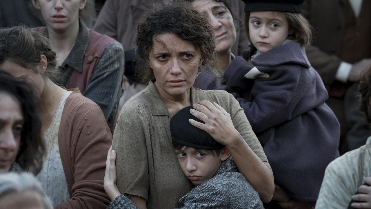 Il treno dei bambini backdrop