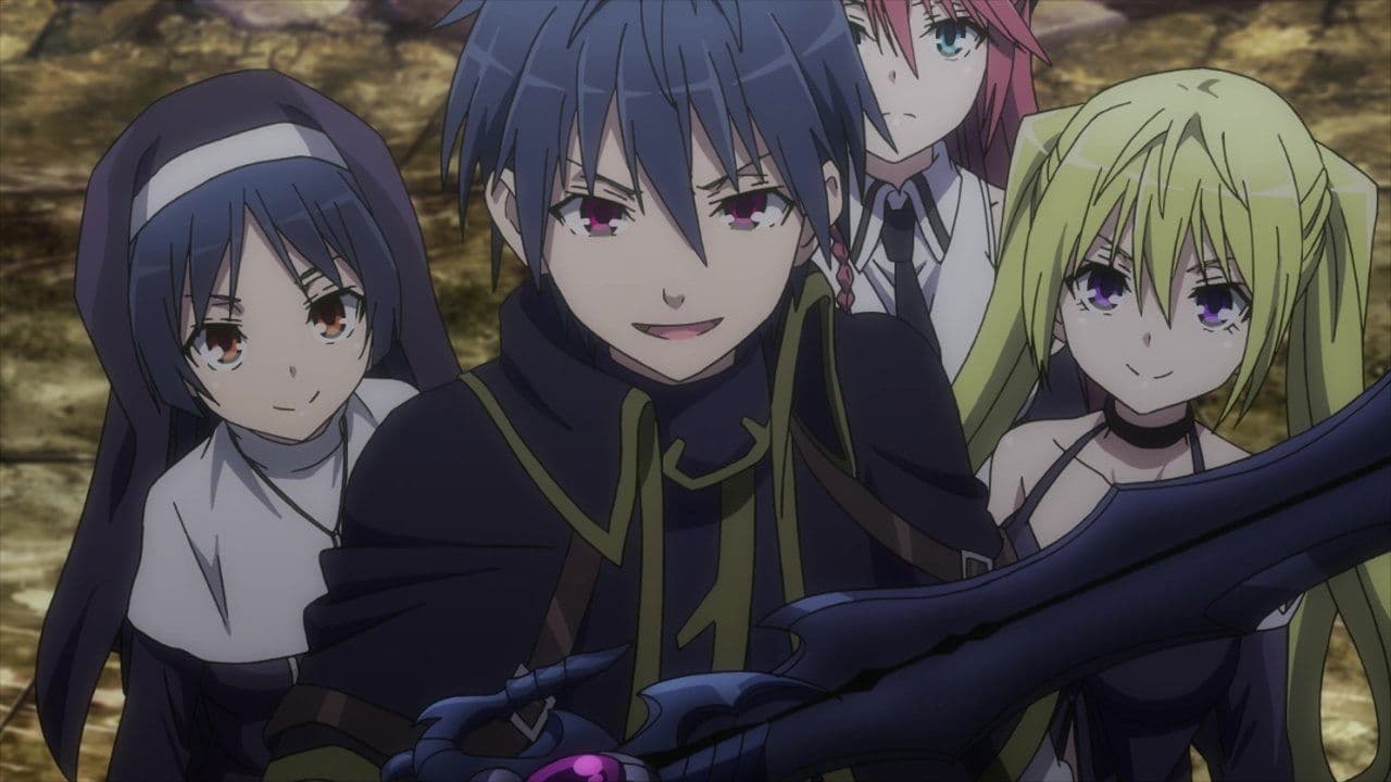 Trinity Seven: Heaven's Library & Crimson Lord backdrop