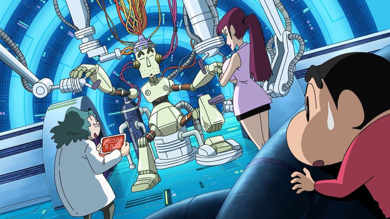 Crayon Shin-chan : Bataille intense ! Le Retour du Robo Papa backdrop