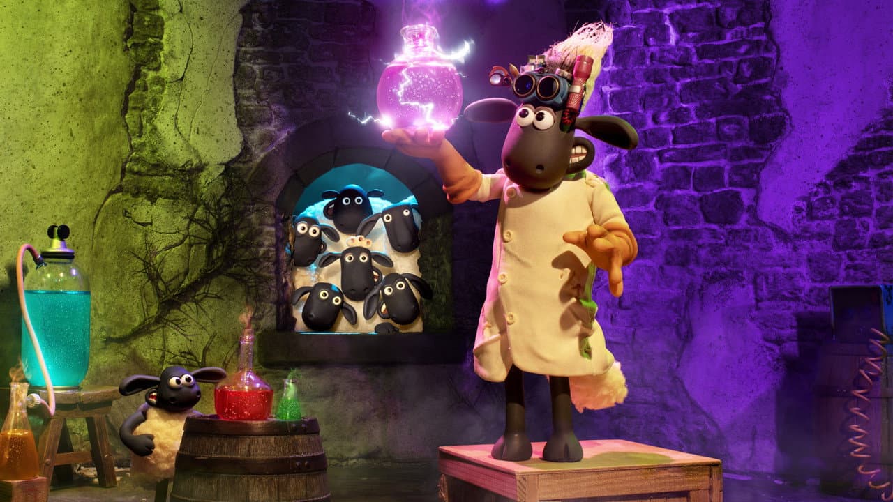 Shaun le Mouton : La Bêêête d'Halloween backdrop