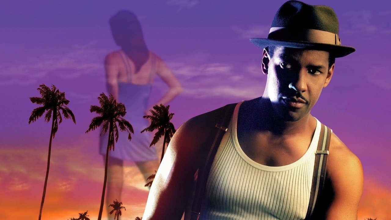 Le Diable en robe bleue backdrop