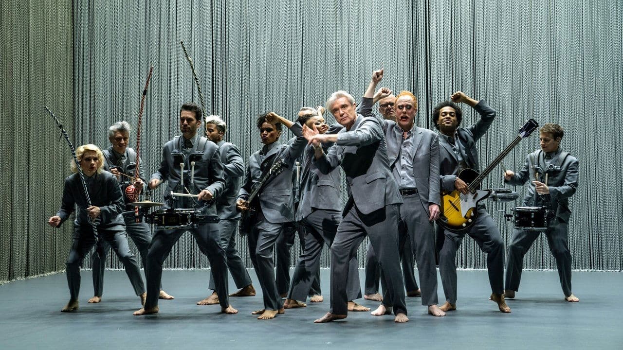David Byrne's American Utopia backdrop