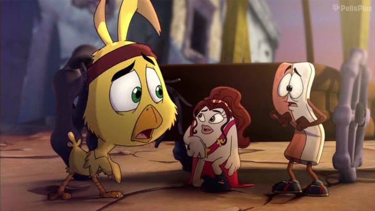 Otra película de huevos y un pollo backdrop