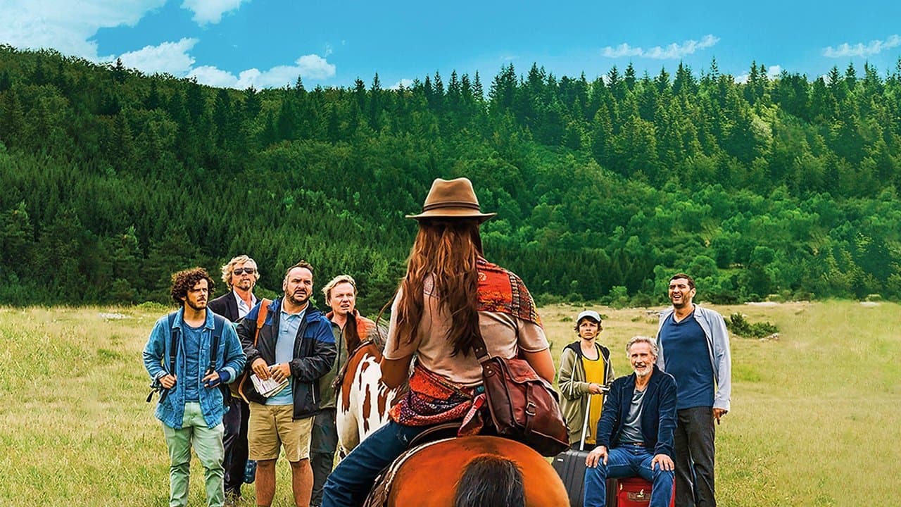 Hommes au bord de la crise de nerfs backdrop