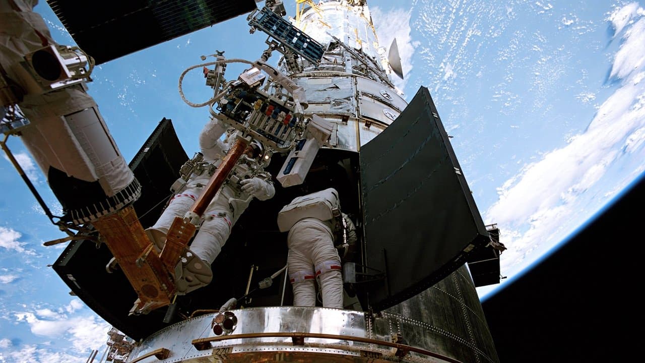 Hubble backdrop