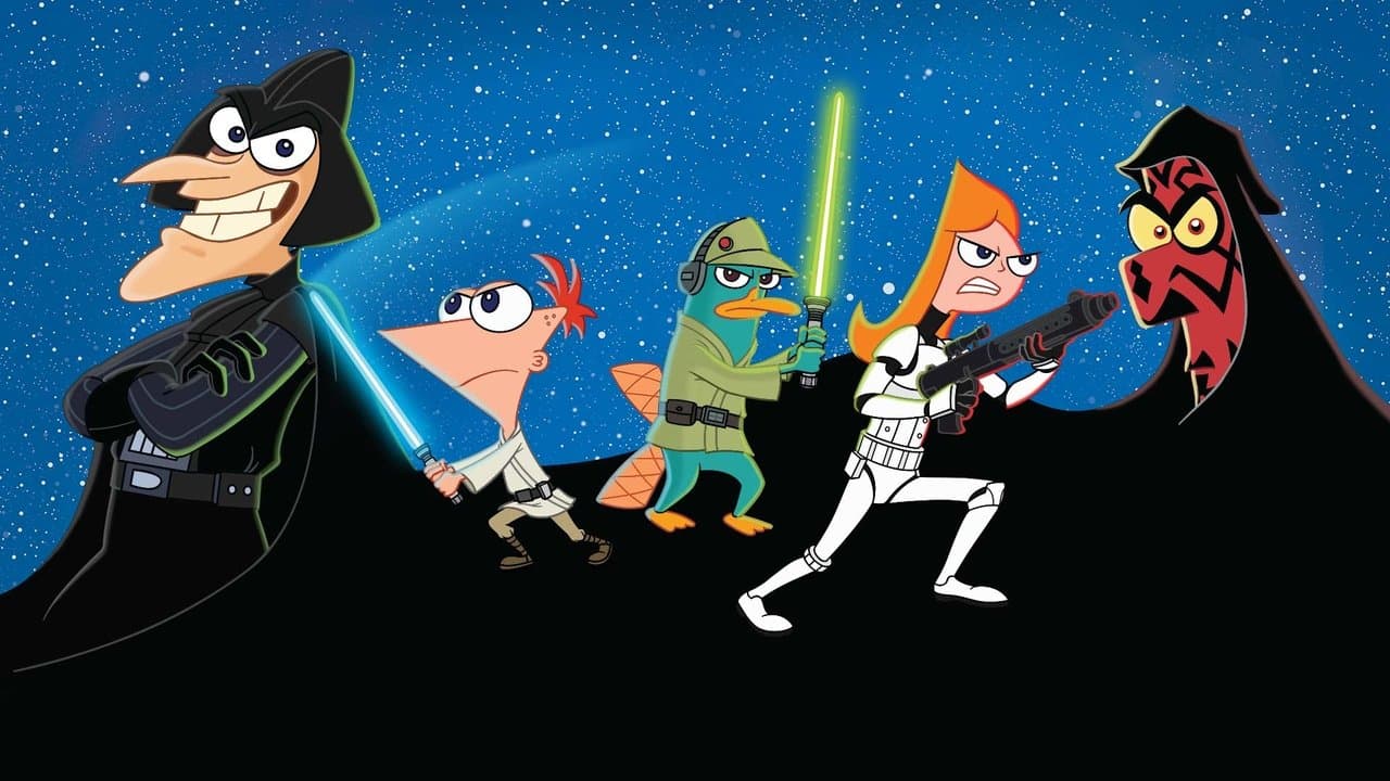 Phineas en Ferb: Star Wars backdrop