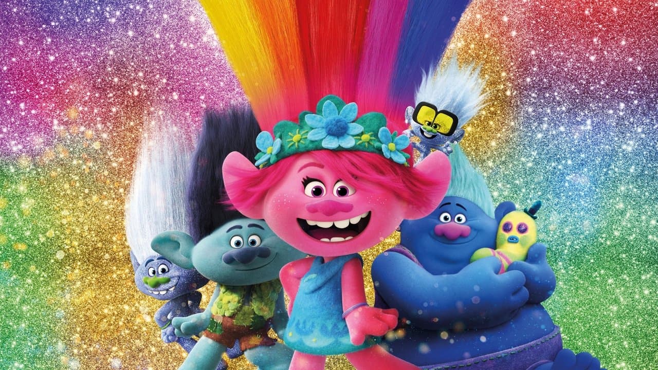 Trolls Wereldtour backdrop