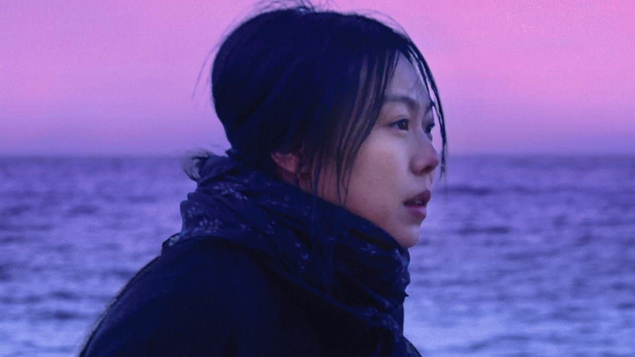 On the Beach at Night Alone backdrop