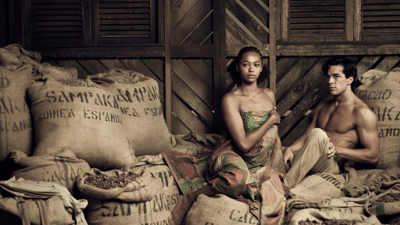 Palmeras en la nieve backdrop