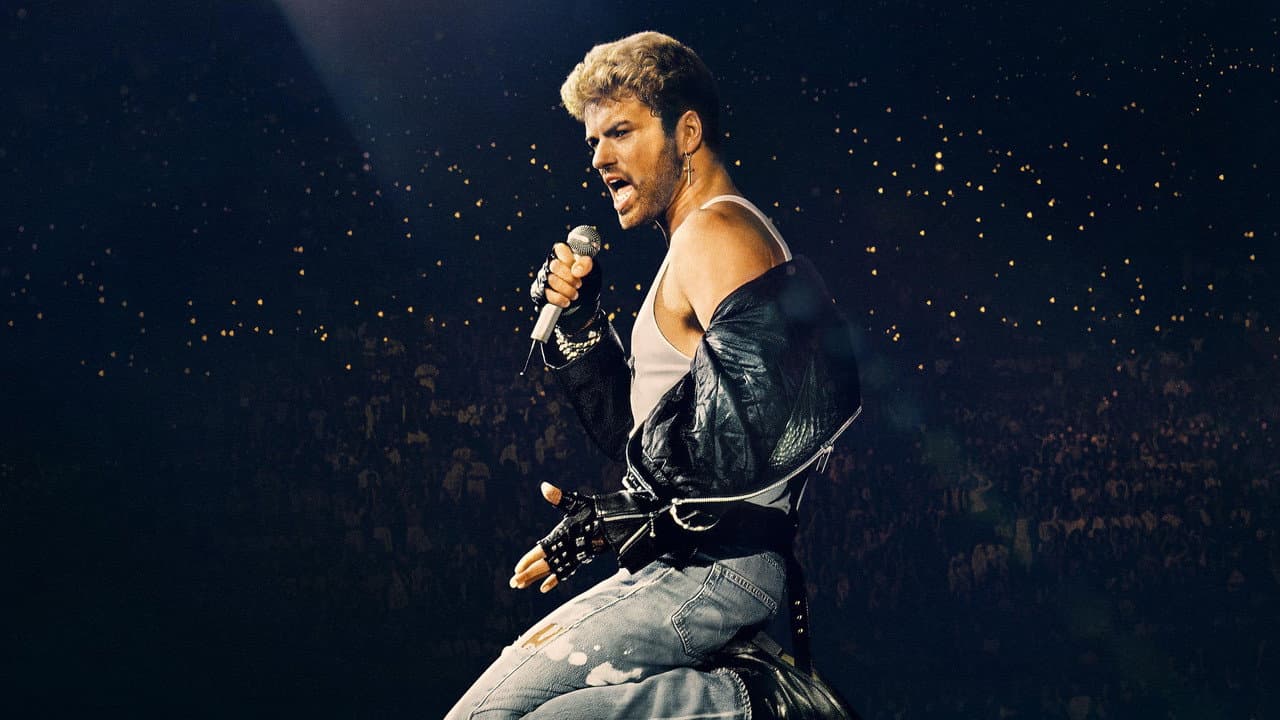 George Michael: The Faith Tour backdrop