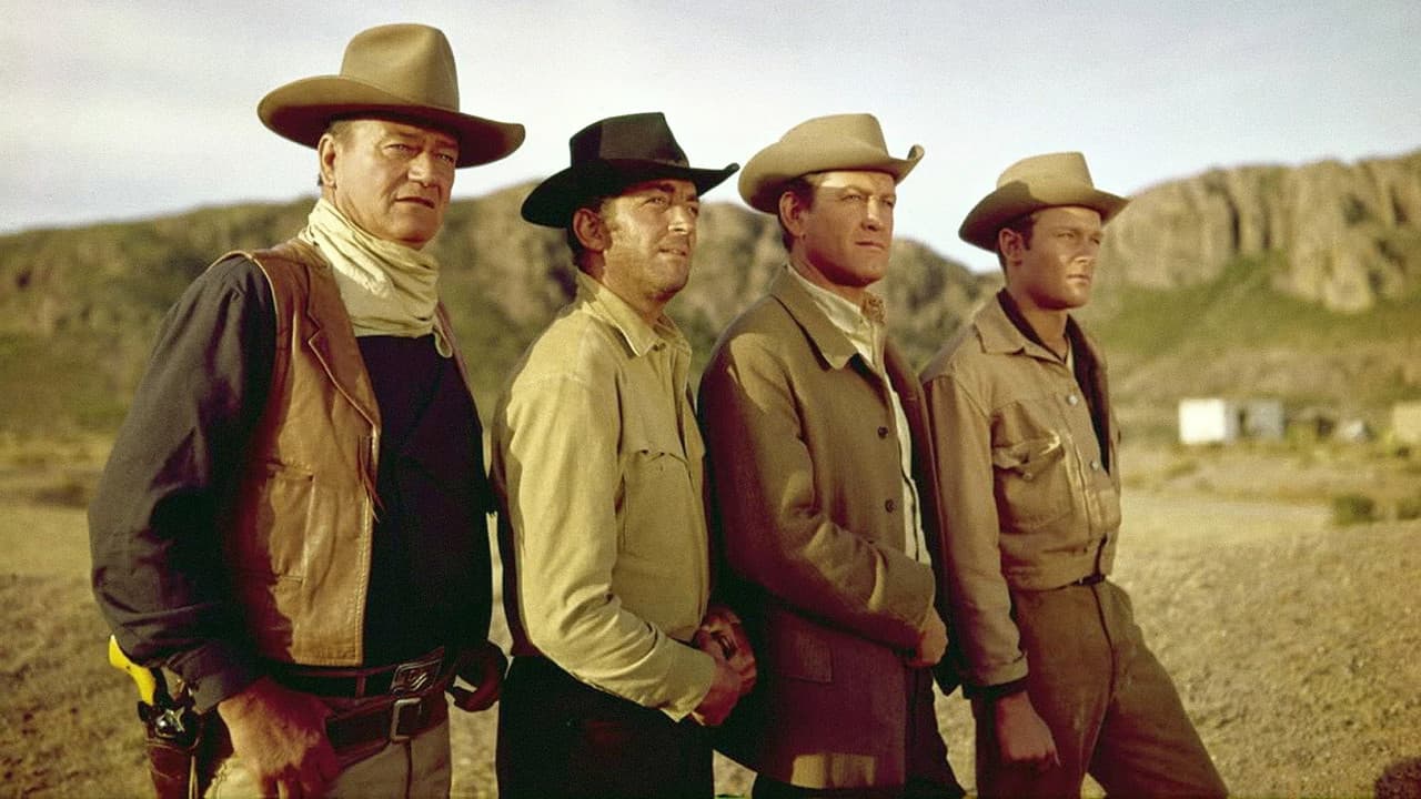 Les Quatre Fils de Katie Elder backdrop