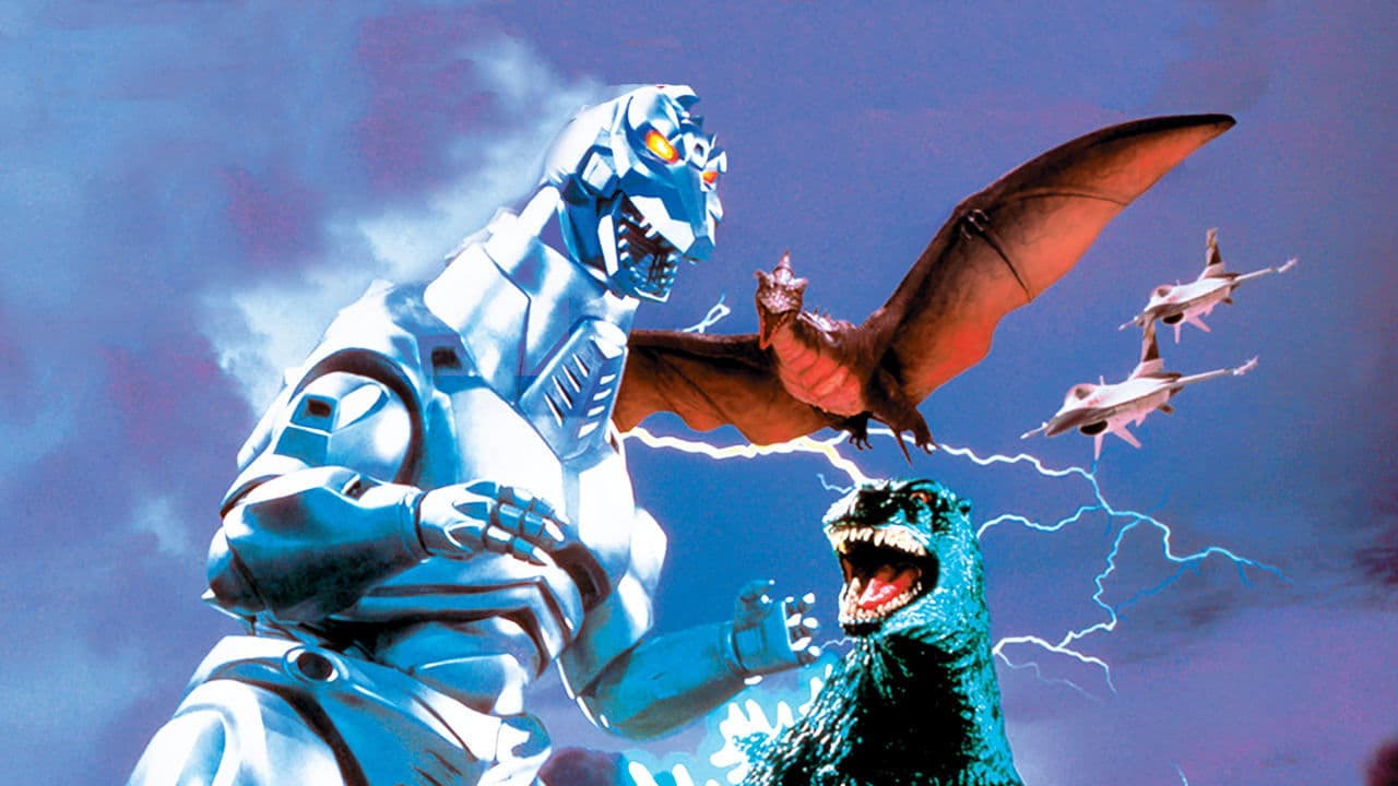 Godzilla vs Mechagodzilla 2 backdrop