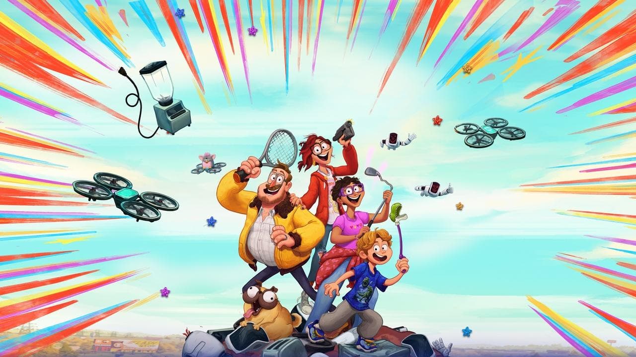 De Mitchells tegen de machines backdrop