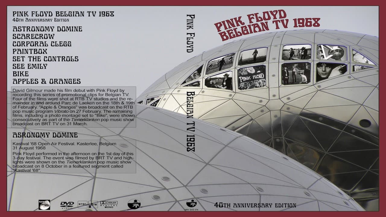 Pink Floyd: Belgian TV 1968 backdrop