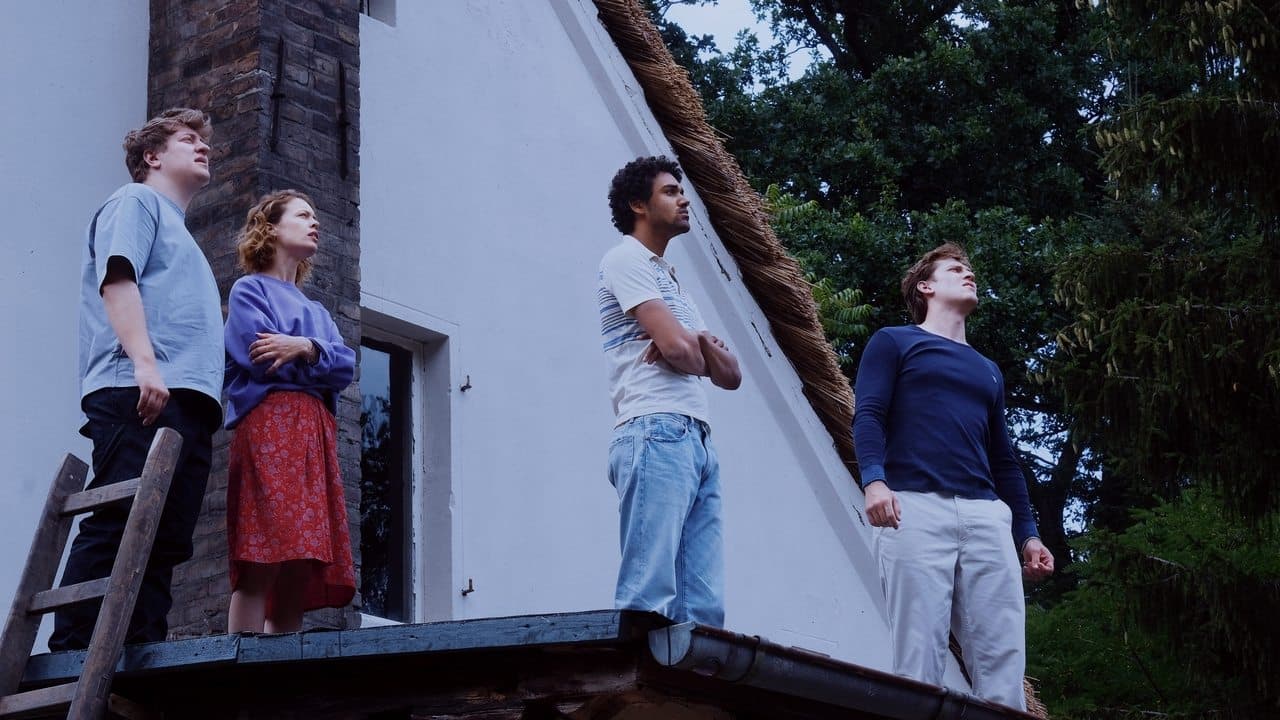 Roter Himmel backdrop