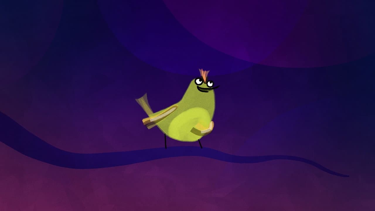 L'Aigle et le roitelet backdrop