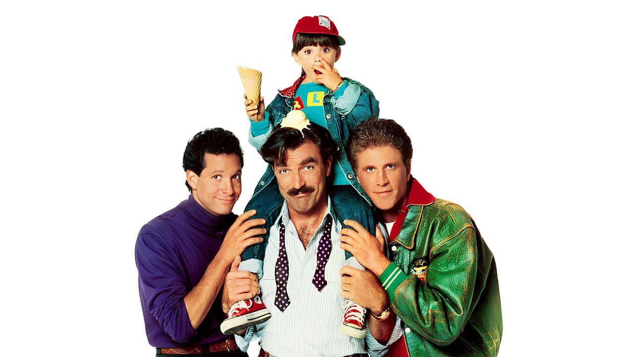 Three Men and a Little Lady backdrop