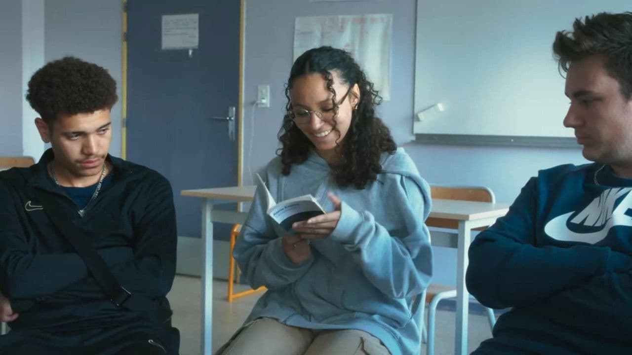 Writing Life - Annie Ernaux Through the Eyes of High School Students backdrop