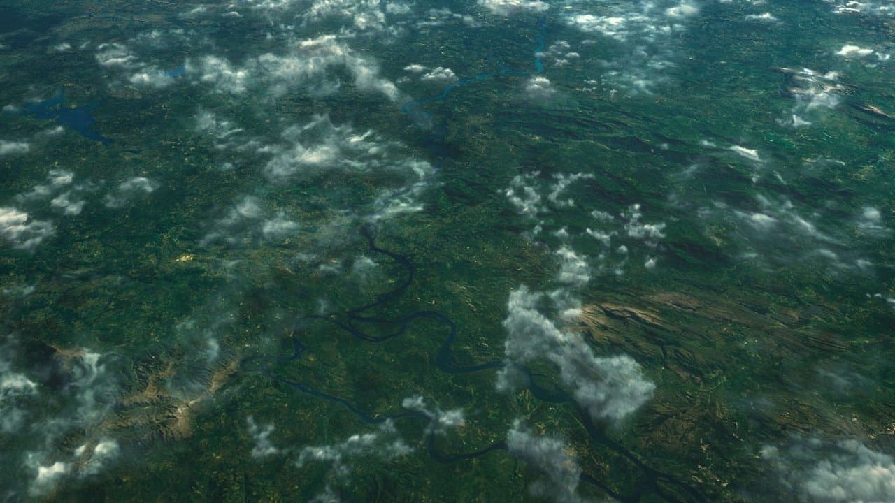 Un nouveau jour sur Terre backdrop